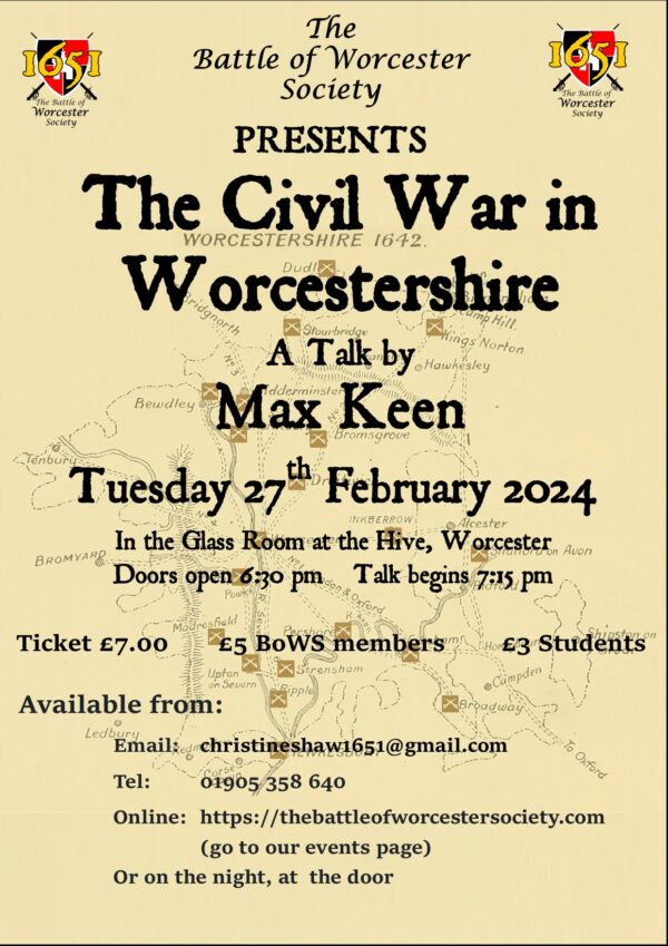 Max Keen - The English Civil War in Worcestershire