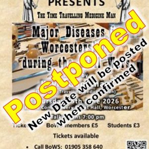 Major Diseases in  Worcestershire  during the Civil Wars
