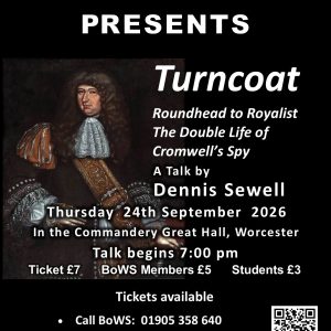 Turncoat - Roundhead to Royalist, the double life of Cromwell's spy